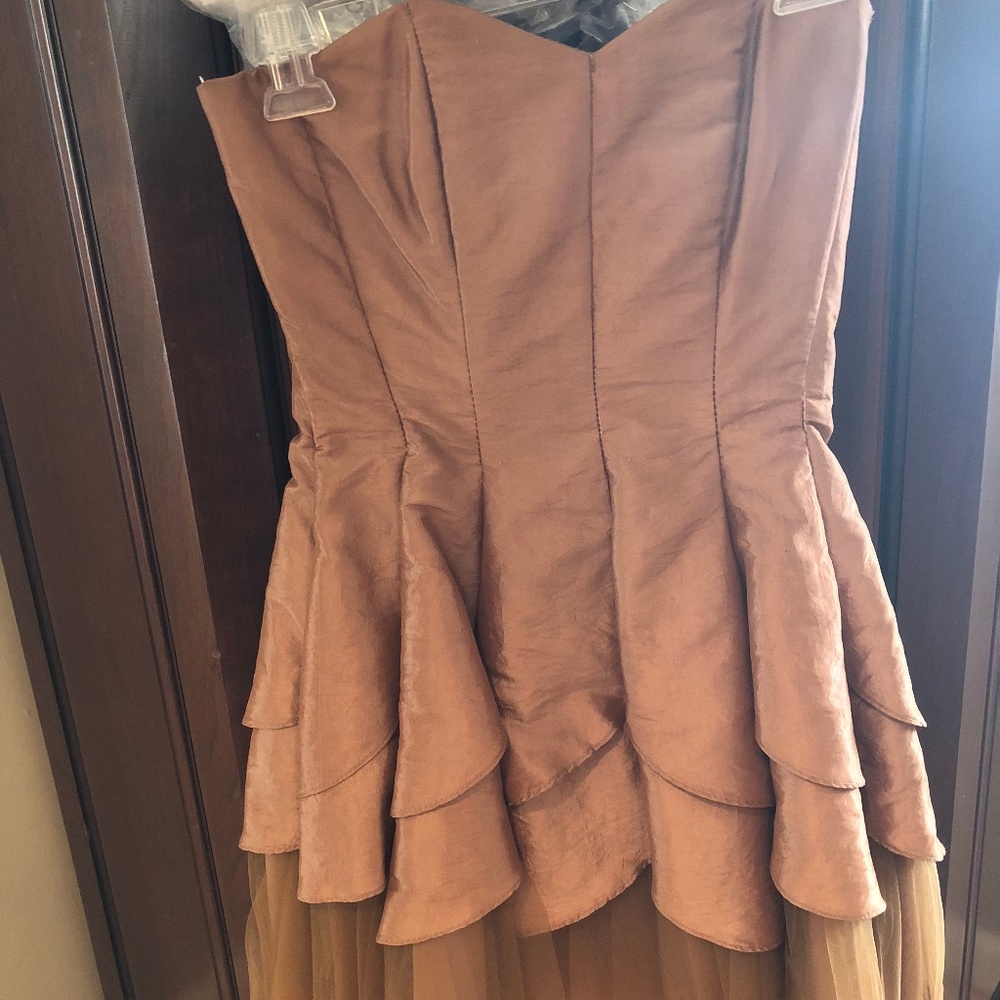 Gold Prom Dress